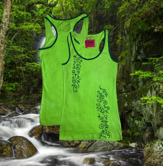 Neon Waterfall Tank