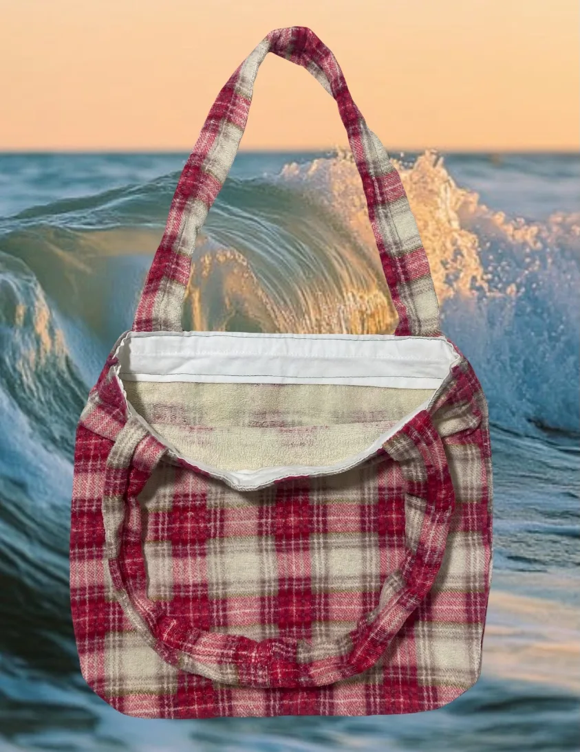 Terrycloth Beach Bag