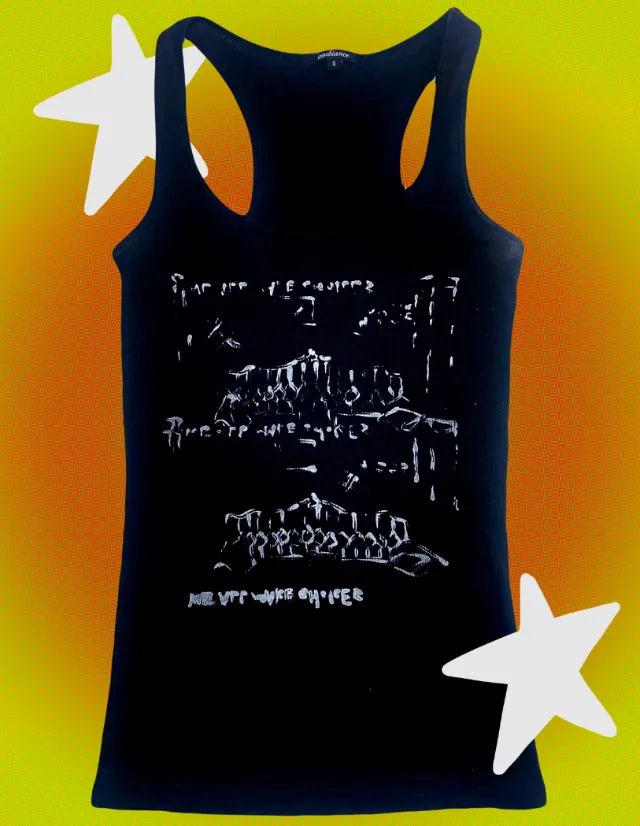 Making Choices Racerback Tank view 2
