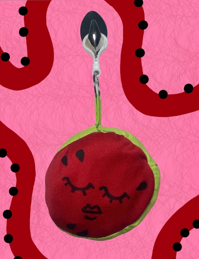 Melon Baby Bag Charm
