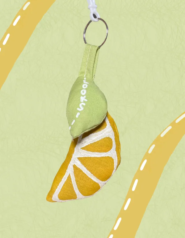 Lemonade Bag Charm