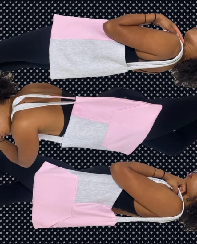 Two Toned Hoodie Tote view 2