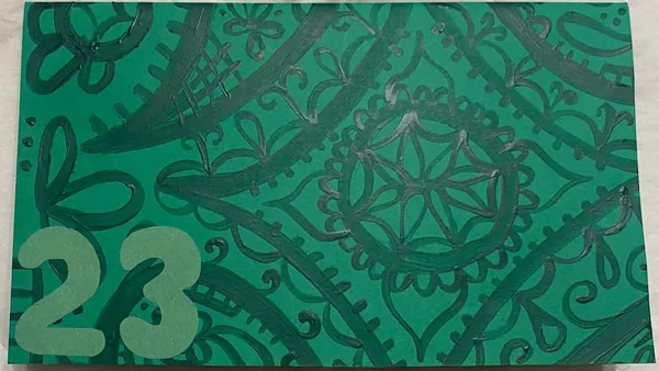 Mandala Birthday Card, Spring 2026
